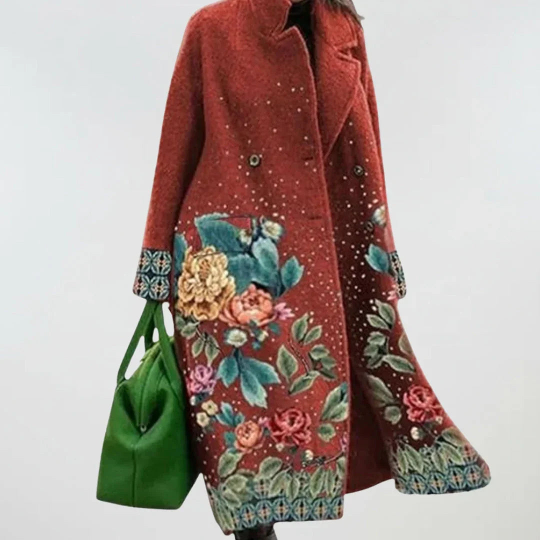 Amelia | Oversized Check Coat