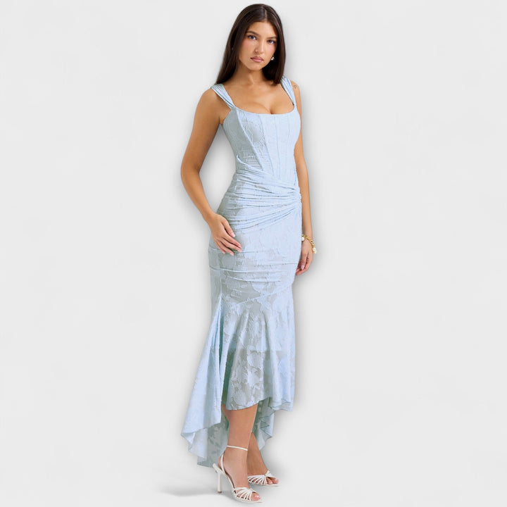 Renske - Long Dress with Elegant and Refined Corset